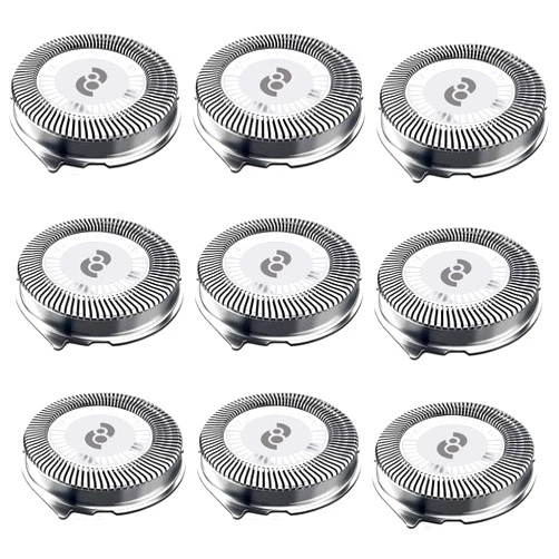 Innobeaut HQ8 Replacement Heads for HQ8 Shavers, HQ8 Blades New Upgraded, 9-pc Pack