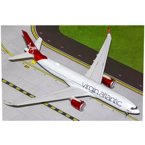 ACE HOBBY for GeminiJets for VIRGIN ATLANTIC AIRWAYS for Airbus A330-900 G-VJAZ with STAND 1:200 Aircraft Pre-built Model