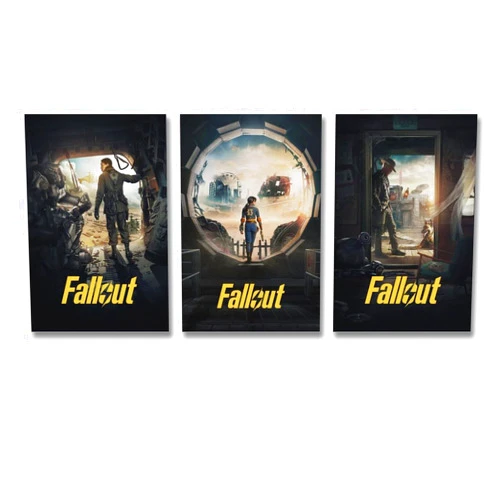 OKIka Fallout Classic Popular Movie Canvas Art Poster And Wall Art Picture Print Modern Family Bedroom Decor Posters 08x12inch(20x30cm), Unframed