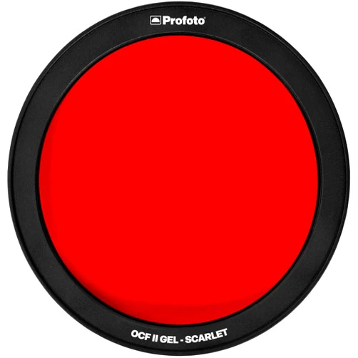 Profoto Off Camera Flash (OCF) II Gel, Scarlet
