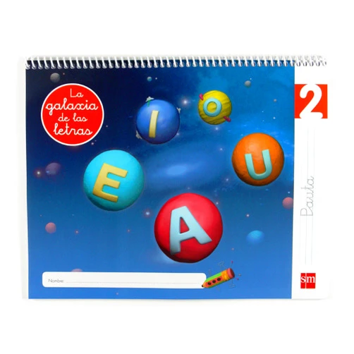 Pilar Menéndez Camarena,Esther Pazos,Lourdes Palencia Lectoescritura 2, Pauta. La galaxia de las letras