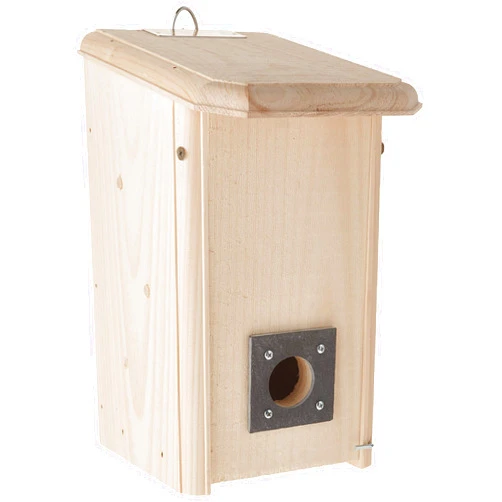 Coveside Convertible Winter Roost & Birdhouse | 2-in-1 Nest Box with Reversible Front Panel | 1