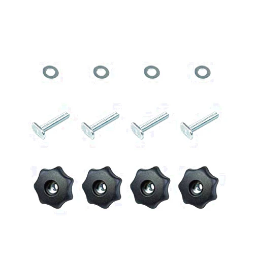 POWERTEC 71483 T-Track Knob Kit w/ 7-Star Knob, 5/16