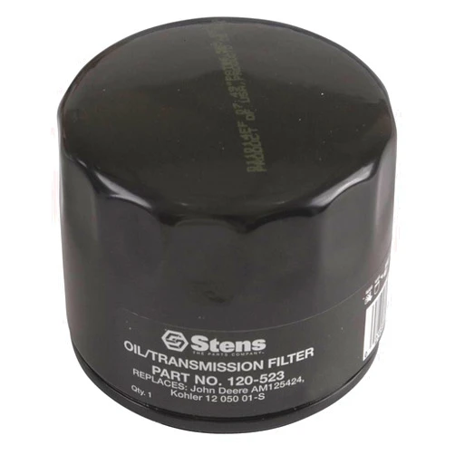 Stens Oil Filter 120-523 Compatible with Cub Cadet 1500 and 2000 Series with Kohler Engines, Gravely with Kohler Engines, Woods with Kohler Engines 08200204, 21397200, AM119567, AM125424, GY20577