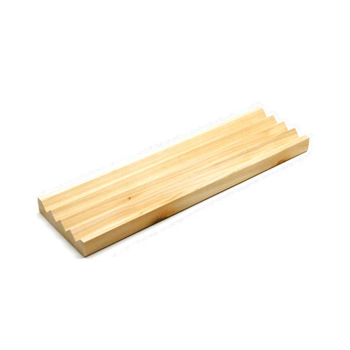 L'OLIVIER NATURALS Long Cedar Soap Dish - Handcrafted 100% Cedar Wood soap Dish - Soap Saver Dish - soap Dish - Soap Saver, Tray and Holder for Shower, Bathroom and Kitchen - Made in Canada