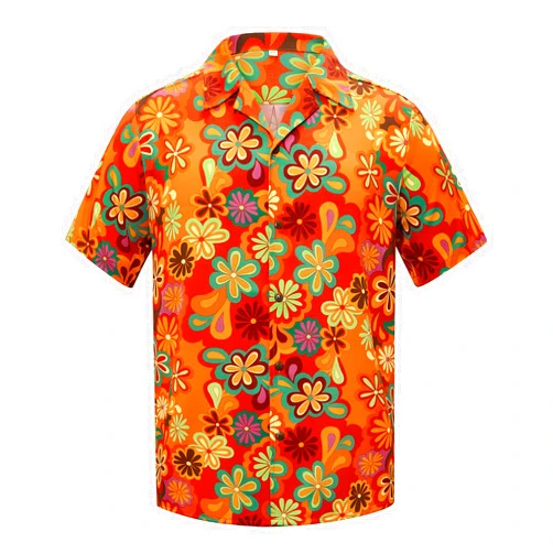 American Trends Men's Hawaiian Shirts Short Sleeve Button Down Tropical Novelty Print Beachwear