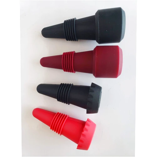 TOP SHELF BARWARE VINO AND BREW STOPPER, COMBO 4 PACK MULTI COLOR, CORK RE-SEALER, WINE BEVERAGE STOPPER, BOTTLE STOPPER