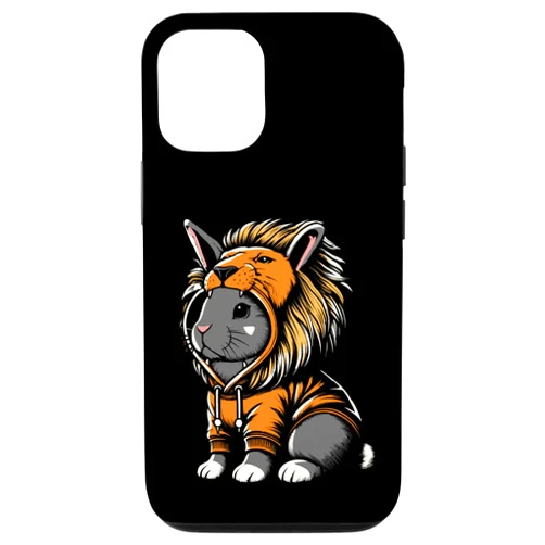 Exotic Bunny Lion Bunnies Cute Hare iPhone 15 Lion Rabbit Lioness Bunny Case