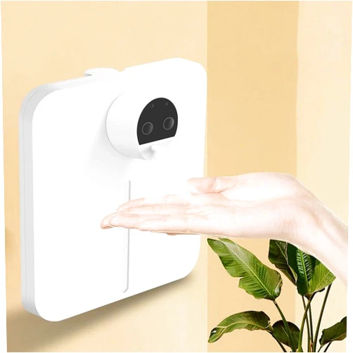 SOS Supply Automatic Hand Sanitizer Dispenser, Wall Mount with Drip Tray