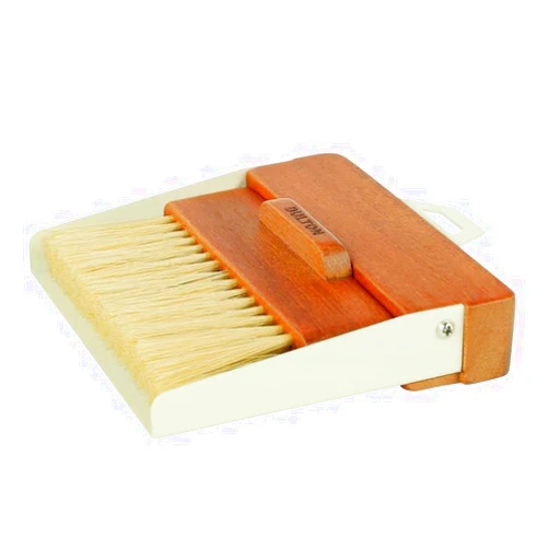 Dulton Dustpan and Brush Dustpan and Brush Ivory H21-0365IV Ivory Broom & Dustpan Set