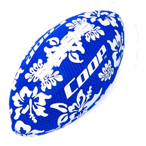 SwimWays Coop Pro Grip Football, Waterproof Football, Outdoor Games for Adults and Kids, Sports Equipment, Pool Party Games and Toys, Blue, 9.25”