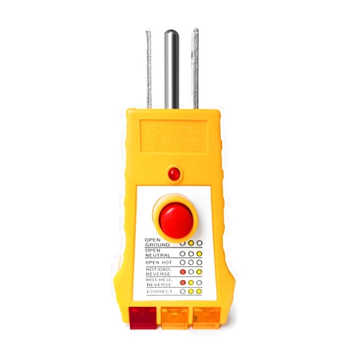 Seader Outlet Tester for Grounding Products, Outlet Tester with GFCI, Electrical Receptacle Tester, Plug Tester, Socket Tester for North American Outlets
