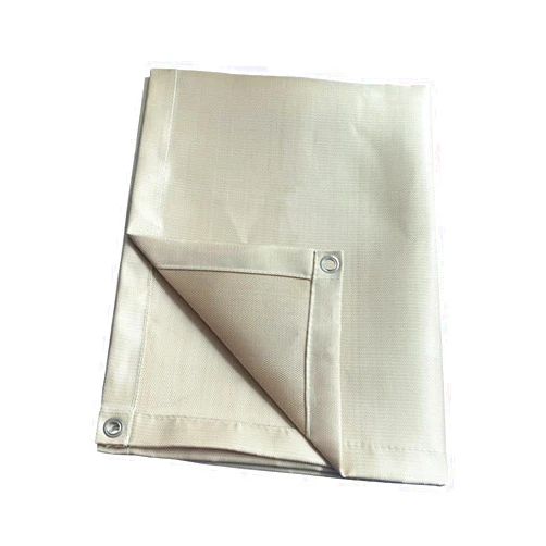 LIANR Ceramic Fiber Cloth Welding Slag Flame Retardant Insulation Mat for Home Protects Table From Burnt Out 60*60cm