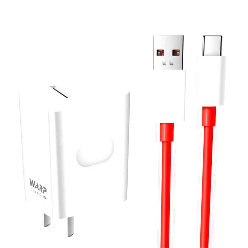 ChiChiFit Warp Charger,30W Quick Rapid Charge Power AC Wall Adapter with USB-C Fast Charging Data Cable 3.3FT [5V 6A] Compatible with OnePlus 9/8Pro/ 7T/ 6/ 5T/ 5/ 3T/ 3 (White)