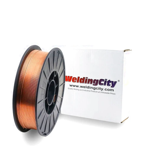 WeldingCity Mild Steel MIG Welding Wire ER70S-6 11-Lb Roll 0.023
