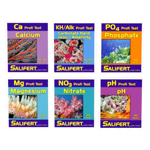 Salifert Master Reef Testing Combo Kit - Saltwater Aquariums