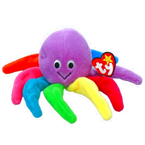 Ty Beanie Babies Blinky The Octopus