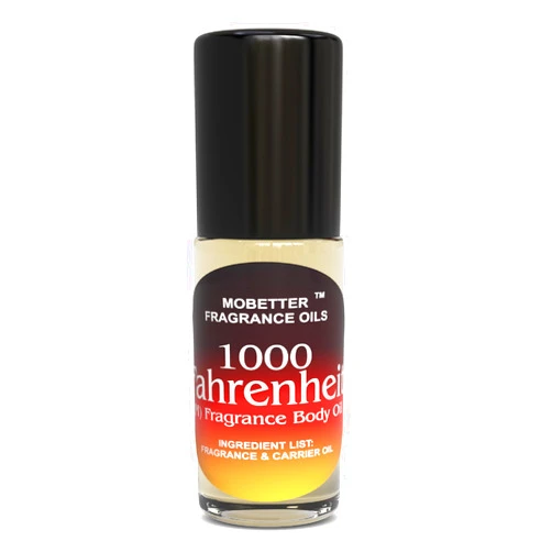 MOBETTER FRAGRANCE OILS 1000 Fahrenheit 1 Oz Perfume Fragrance Body Oil for Men