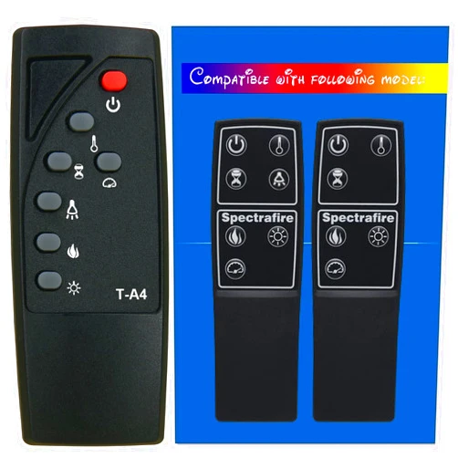 RCECAOSHAN Replacement for Twin Star ChimneyFree ClassicFlame Dura Flame Fireplace Stove Heater Infrared Remote Control 23II310GRA 25II310GRA 26II310GRA 28II310GRA 32II310GRA 33II310GRA 18IIU310GRA (T-A4)