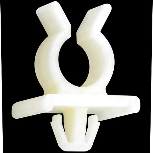 Rexka Hood Prop Rod Clip Holds 10mm Rod for Nissan 24220-89986 (Pack of 15)