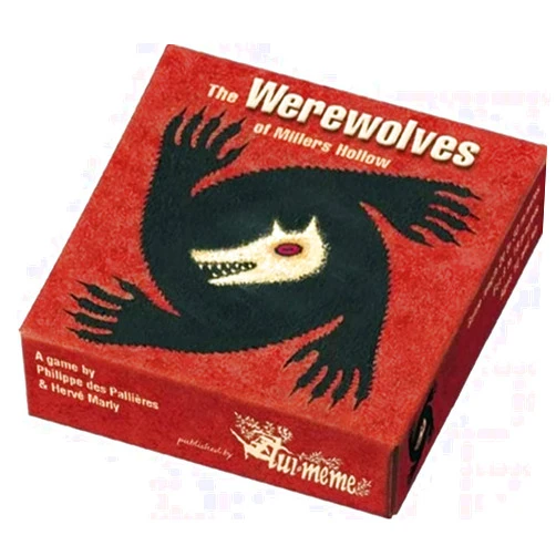 Zygomatic The Werewolves of Miller's Hollow Party Game - Social Deduction and Strategy Game, Fun Family Game for Kids and Adults, Ages 10+, 8-18 Players, 30 Minute Playtime, Made by Zygomatic