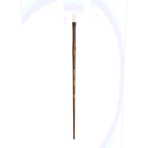 Willow Wolfe Seneca Artist Brushes by Willow Wolfe, Professional Synthetic Bristle Paint Brush for Acrylic, Oil and Water Mixable Oil, Series 1700, 4 Filbert