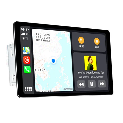 Joying Radio 10.1 Inch Double Din Car Stereo with Wireless Carplay & Android Auto, Touchscreen Car Radio 1280x800P with Bluetooth, Mirror-Link, AM/FM Radio, DSP(JY-UZD10N4)