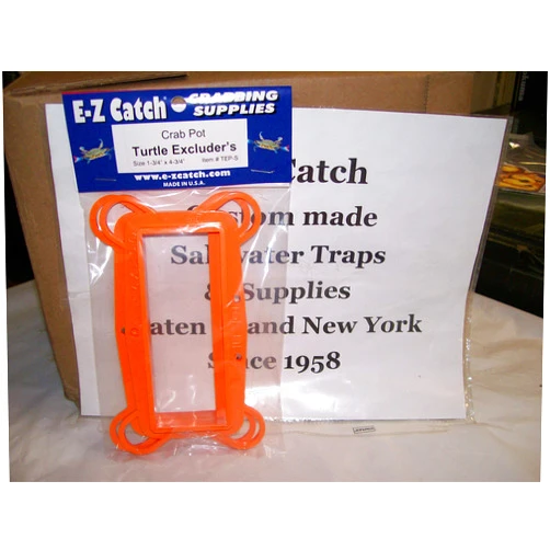 E-Z Catch 2-Pack Plastic Crab Pot Turtle Excluders Size 1-3/4