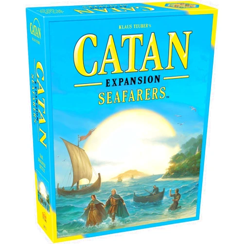 CATAN Seafarers Board Game Expansion - Explore, Settle, and Conquer New Isles! Strategy Game, Family Game for Kids and Adults, Ages 10+, 3-4 Players, 60 Minute Playtime, Made Studio