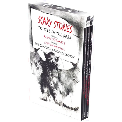 {[Alvin Schwartz]} Scary Stories Paperback Box Set: The Complete 3-Book Collection with Classic Art by Stephen Gammell (Paperback)