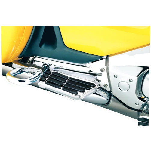 Kuryakyn 7006 Motorcycle Foot Control Component: Transformer Passenger Floorboards for 2001-17 Honda Gold Wing GL1800, F6B Motorcycles, Chrome, 1 Pair