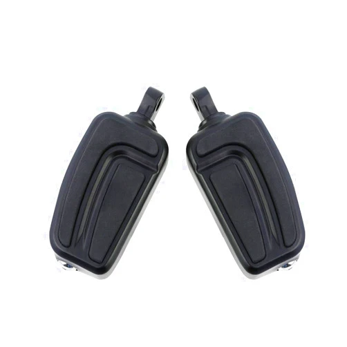 TCMT Matte Black Male Mount Foot Pegs Footrests Fit For Harley Touring Softail Dyna