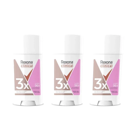 Rexona Antitranspirante en Crema Rexona CLINICAL Clean 58grms 96hrs