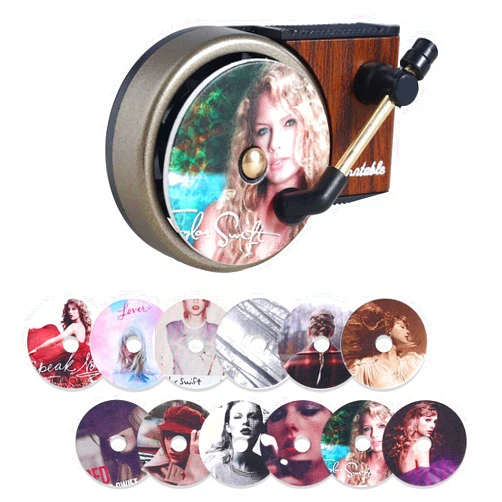 Generic Car Air Freshener,Rotating Car Aromatherapy,Album Cover Record Player Air Freshener Vent Clip,Car Accessories For Music Fans Gift,Valentine's Day Gifts，New Car Gifts(12pieces)