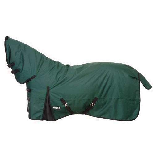 Tough 1 Tough1 1200D Full Neck Turnout Blanket Hunter Green 72