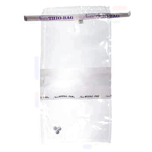 Whirl-Pak Nasco Whirl-Pak B01064WA Whirl-Pak B01064WA Sterile Sampling Bag with White Labeling Area, 2 oz. (Pack of 500)