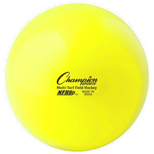 Champion Sports NFHS Approved Official Field Hockey Game Balls - 12 Pack in Multiple Colors