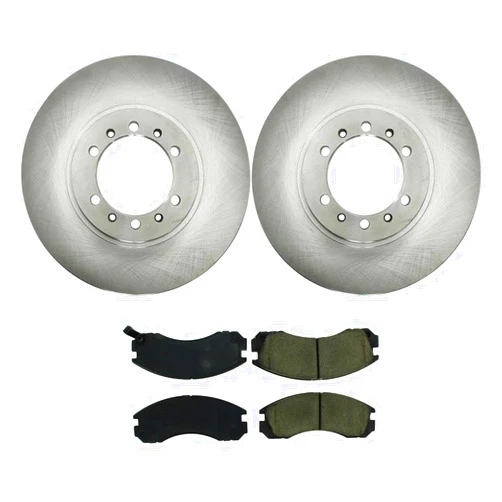 Parjanyay Front Brakes and Rotors Brake Kit, Rotors and Pads 4 Parjanyay for Mitsubishi Montero Sport 2.4L 1997-1999, for Mitsubishi Montero Sport 3.0L 1997-2003, for Mitsubishi Montero Sport 3.5L 1999-2004