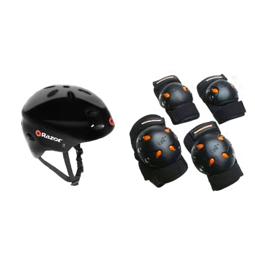 Razor V-17 Youth Multi-Sport Helmet Bundle