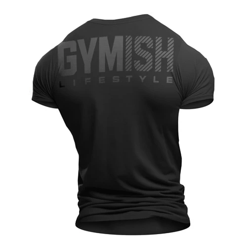 Gymish Lifestyle Gym Workout Shirts Men Motivational Gym T-Shirt Gift for Men