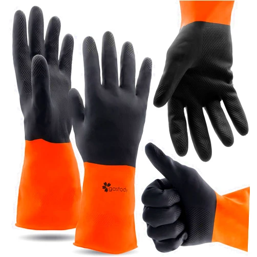 Gastody™ - Chemical Resistant Gloves, Reusable,Heavy Duty Safety Work Gloves,Resist Acid,Oil,Alkali, S-M-L-XL-XXL Size