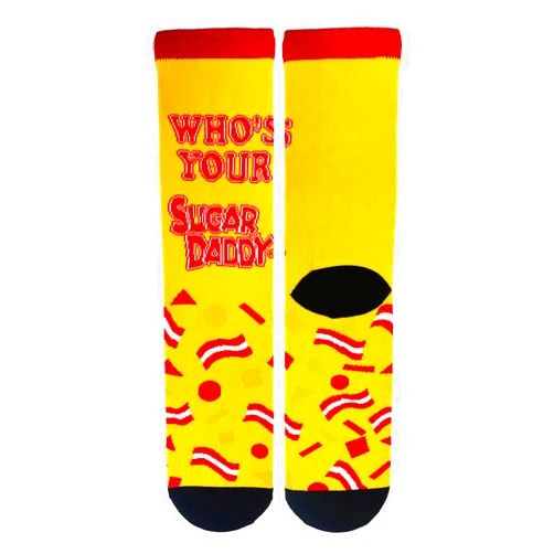 ooohyeah Men's Novelty Tootsie Roll, Blow Pop, Dots Candy Crew Socks, Crazy Funny Cotton Dress Socks Gift