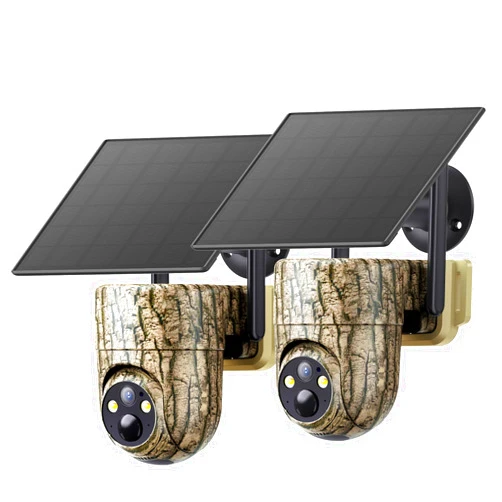 Oculview Cellular Trail Camera with 360° Live Streaming, Solar Powered, Built-in 4G SIM Card, Remote Access, Motion Activated, 2K Night Vision, No WiFi Needed's Cellular Security Camera