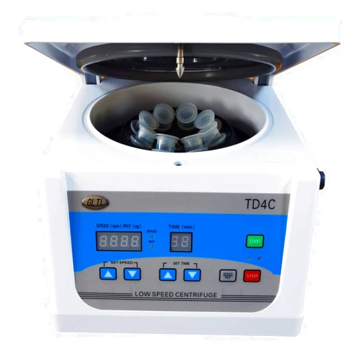 GLTL TD4C Beauty/lab Centrifuge, Digital Bench-top Centrifuge, 100-4000rpm (Max.2200xg), 8X(10-15) ml Tubes