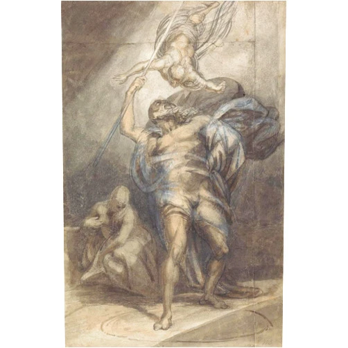 ArtDirect Prospero Summoning Ariel (Ca. 1800) 9x14 UnFramed Art Print Poster Ready for Framing by William Young Ottley