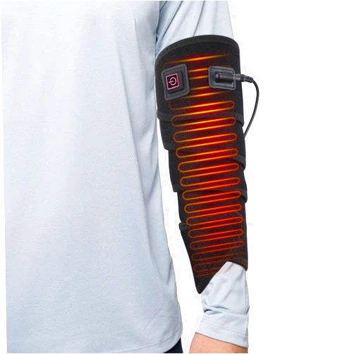 FlareMore Elbow Heated Pad Wrap for Multiple Body Areas, Flexible Electric Heating Pads for Elbow Arm Wrist Ankle Leg Knee, Fast Heating Body Wrap Heated Brace with 3 Heat Settings and Long 78
