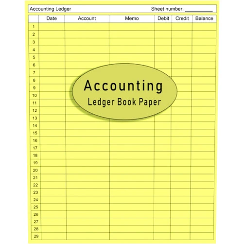 Leo R Keeping Accounting Ledger Book Paper: Financial Ledger Journal | Simple bookkeeping record book | General Business Cash Expense Tax report Sales | Budgeting tool simplified (General Ledger Accounting Book)