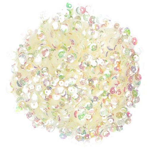 Cousin DIY 5mm Clear AB Sequins 1600pc