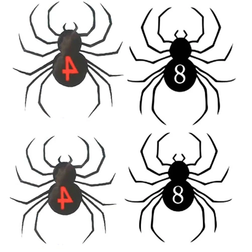COSNOBLE Tattoo Cosplay Tattoo Costume Temporary Stickers Accessories Props COSNOBLE