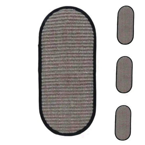 Petpals Cat Scratching Pad for Replacement or Self Mount of The Wall, 4 Pack